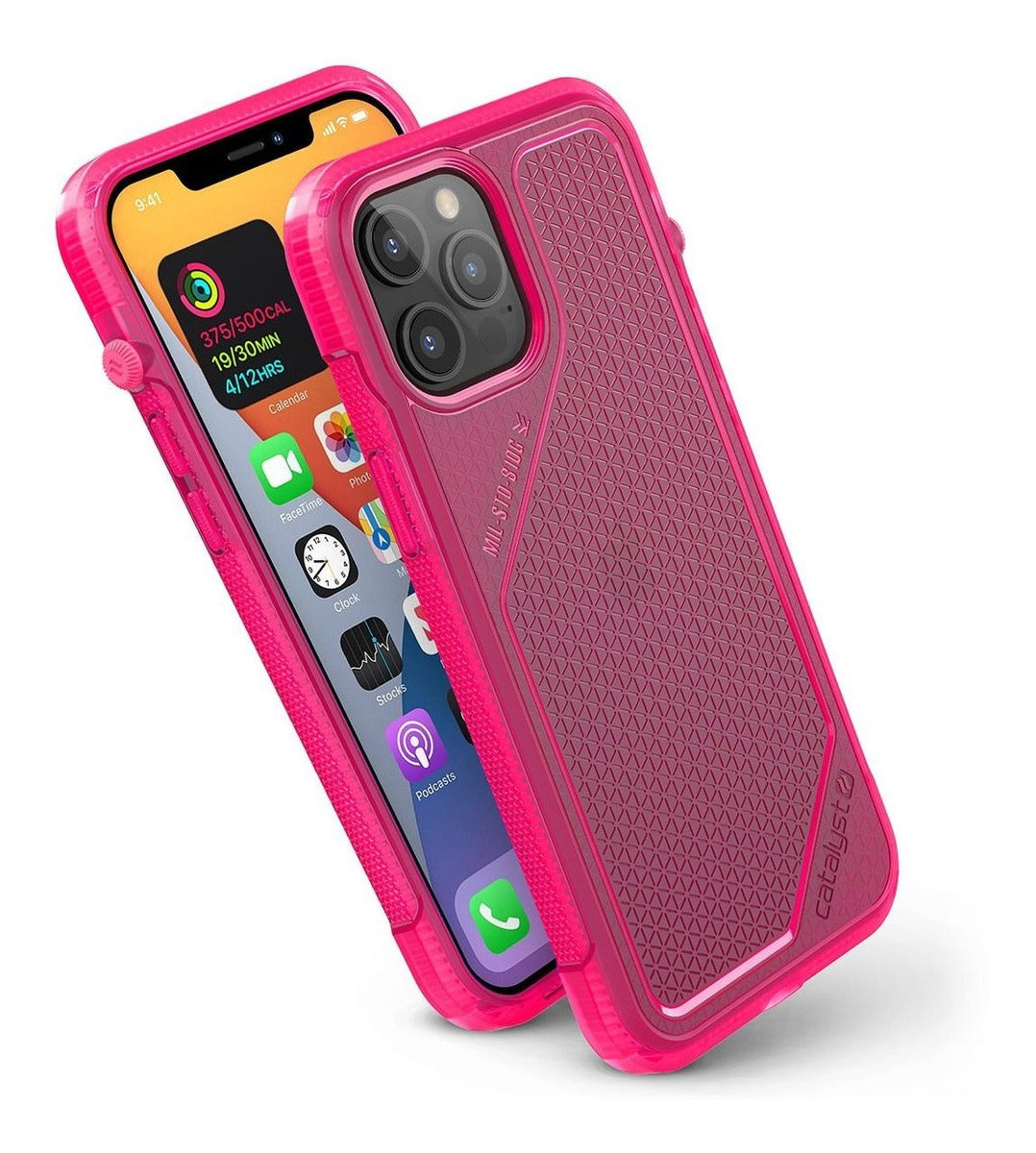 Carcasa Catalyst Vibe Series iPhone 12 Pro Max - Rosa Neon