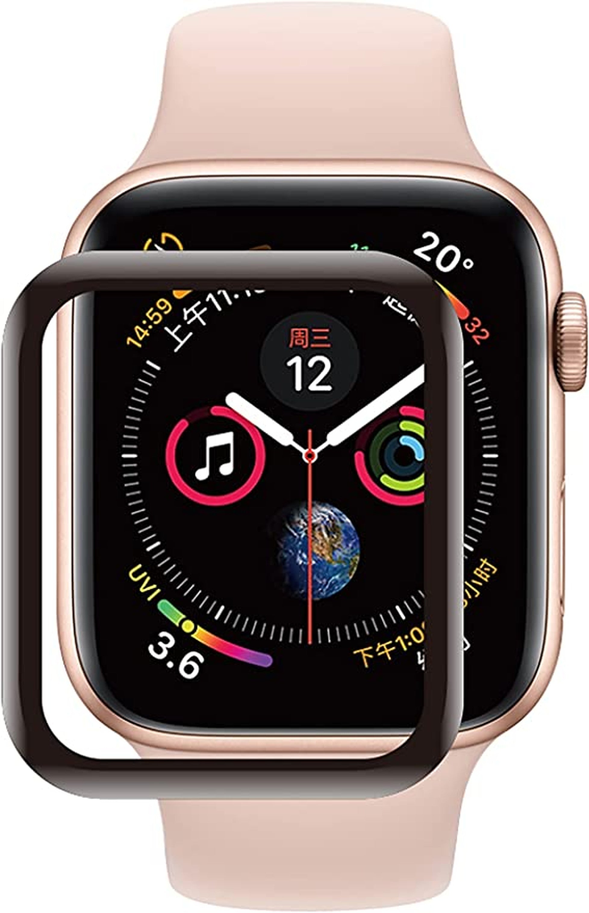 Lamina De Vidrio Templado Apple Watch 45 MM