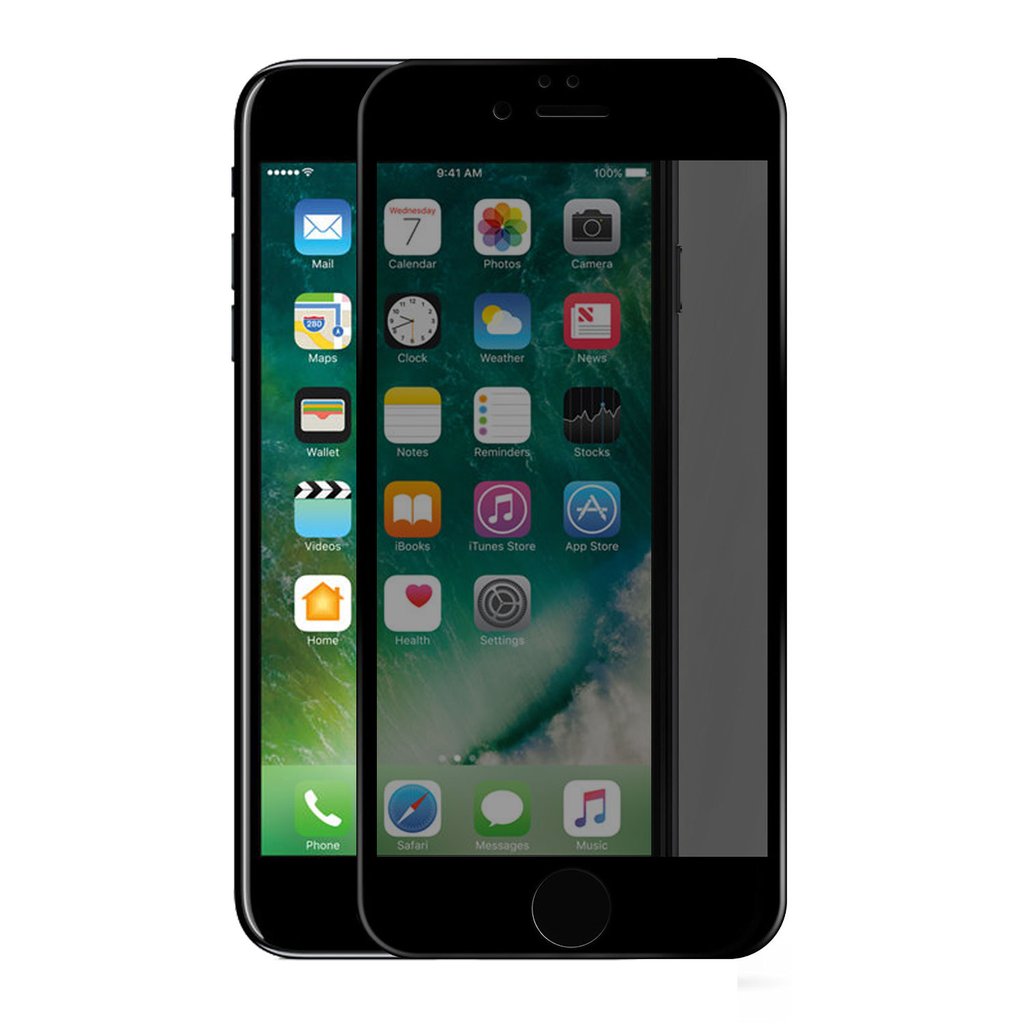 Lámina Antiespía de Vidrio Templado 3D iPhone 7 Plus / 8 Plus