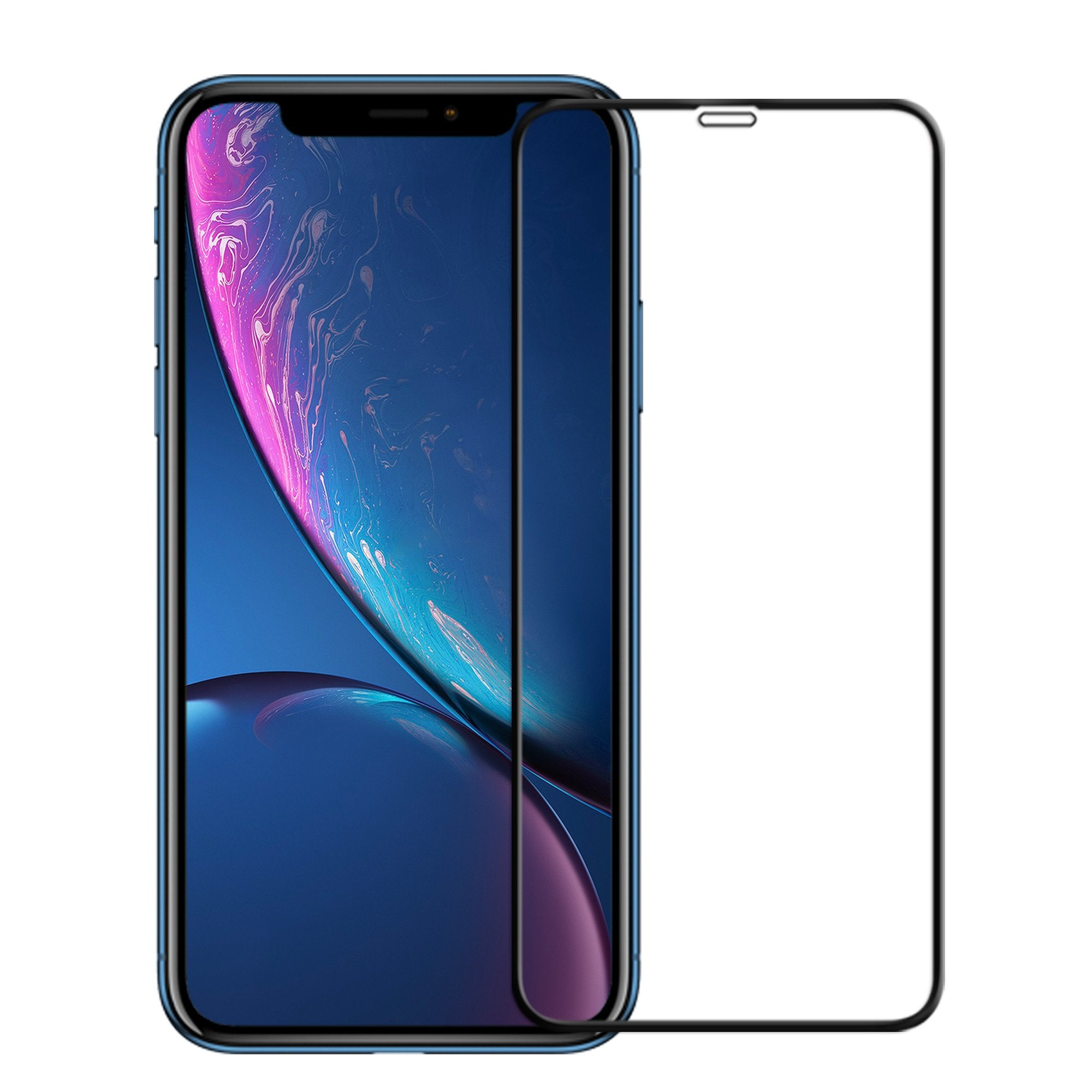 Lámina Vidrio Templado Full 3D Completa 21D iPhone 11 Pro Max