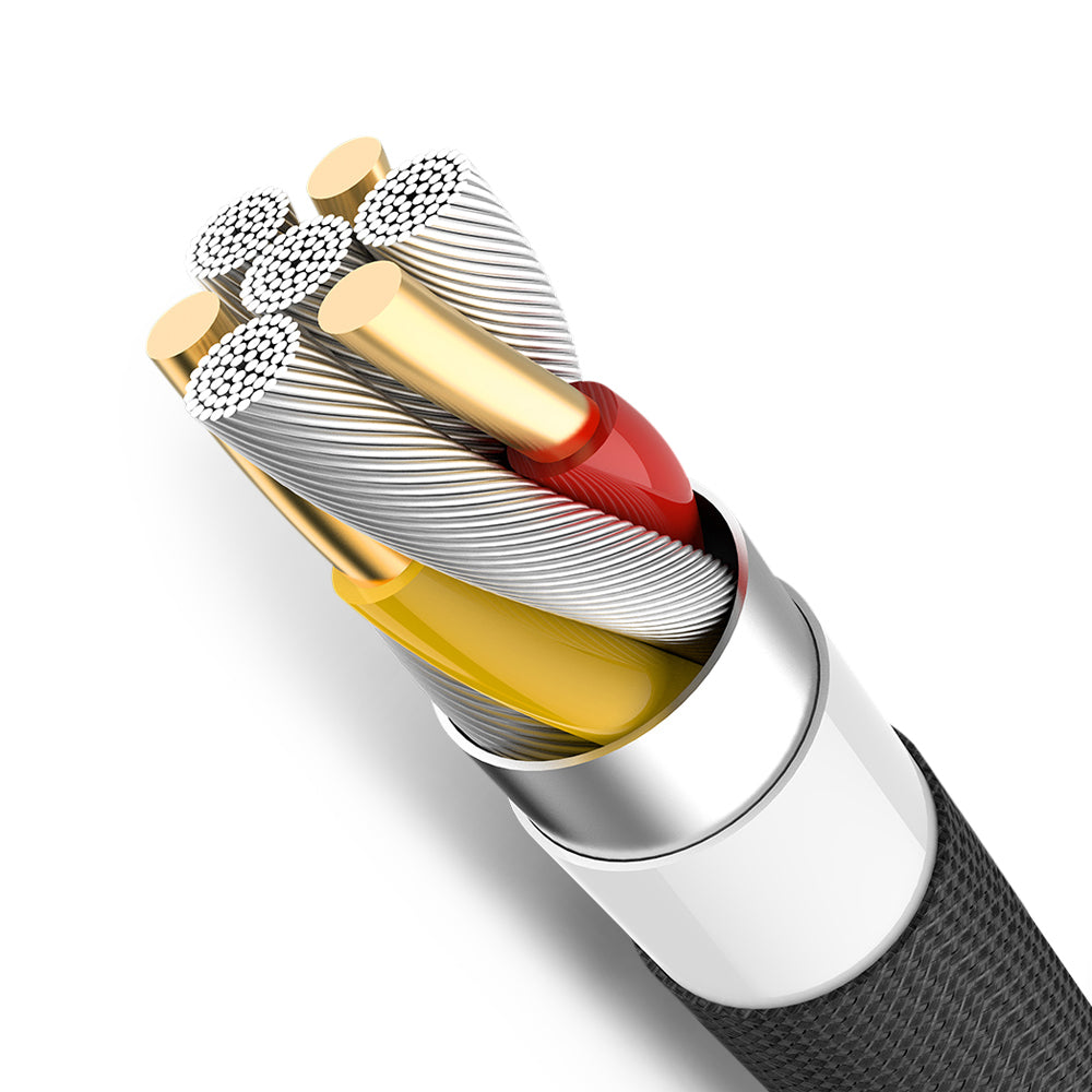 Cable Gamer USB a Lightning Mcdodo 90° – Carga Rápida 3A y Transferencia de Datos | 1,2 y 1,8 Metros