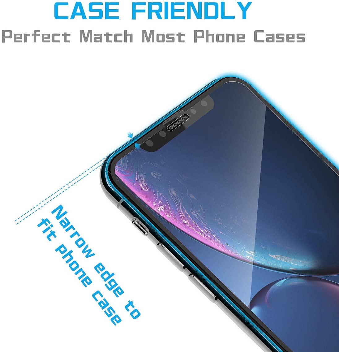 Lámina Vidrio Templado Full 3D Completa 21D iPhone X - XS