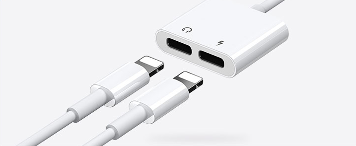 Adaptador Audifonos iPhone Lightning 2 en 1 - Joyroom