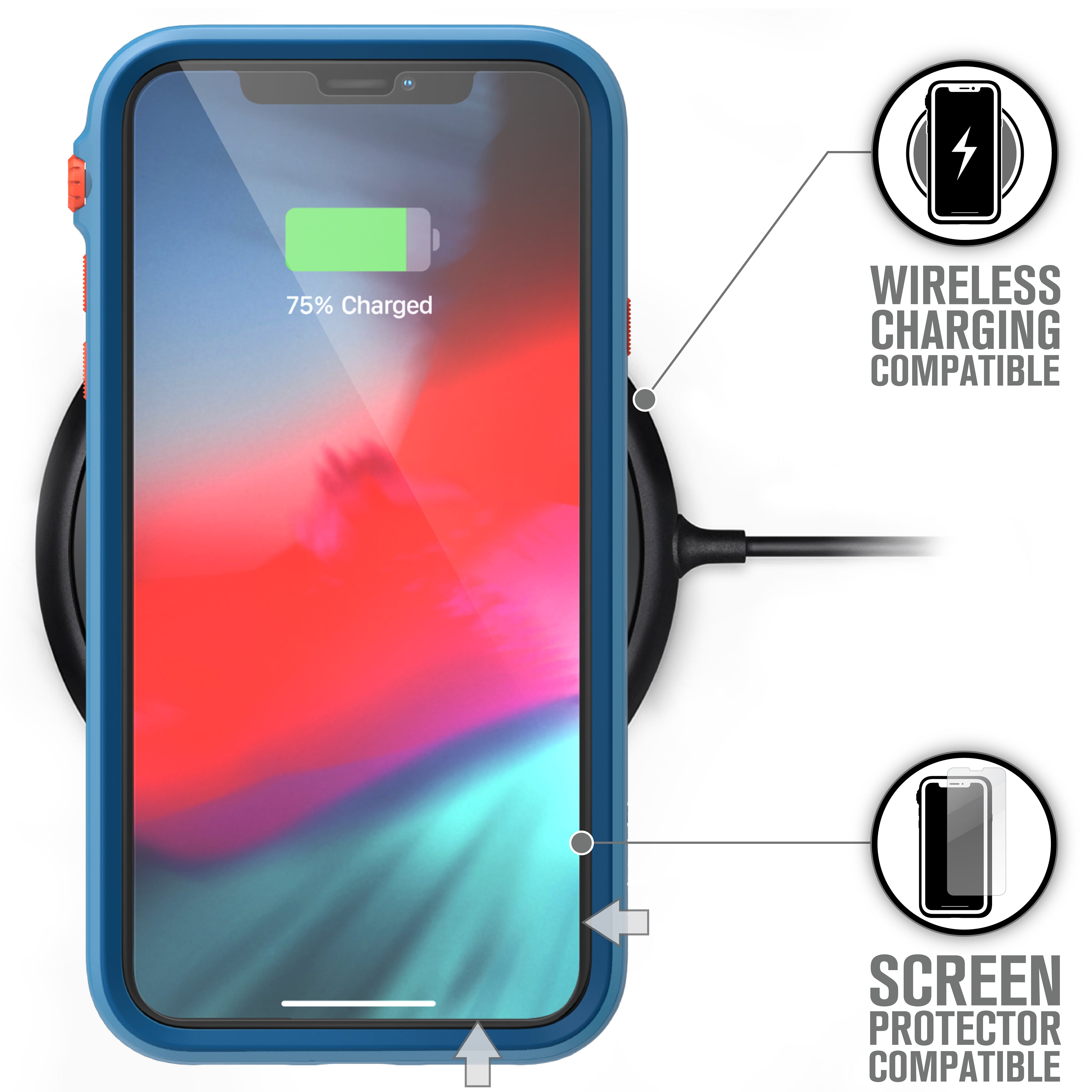 Carcasa Catalyst Impact Protection iPhone 11 - Azul
