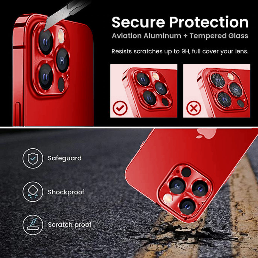 Protector De Aluminio Cámara iPhone 14 Pro / 14 Pro Max