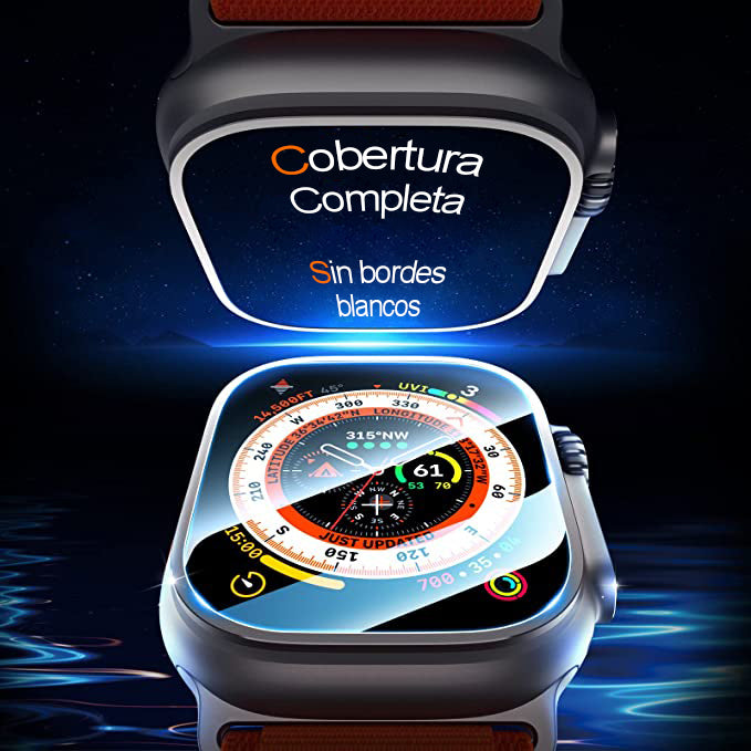 Lamina De Vidrio Templado Apple Watch Ultra 49 MM