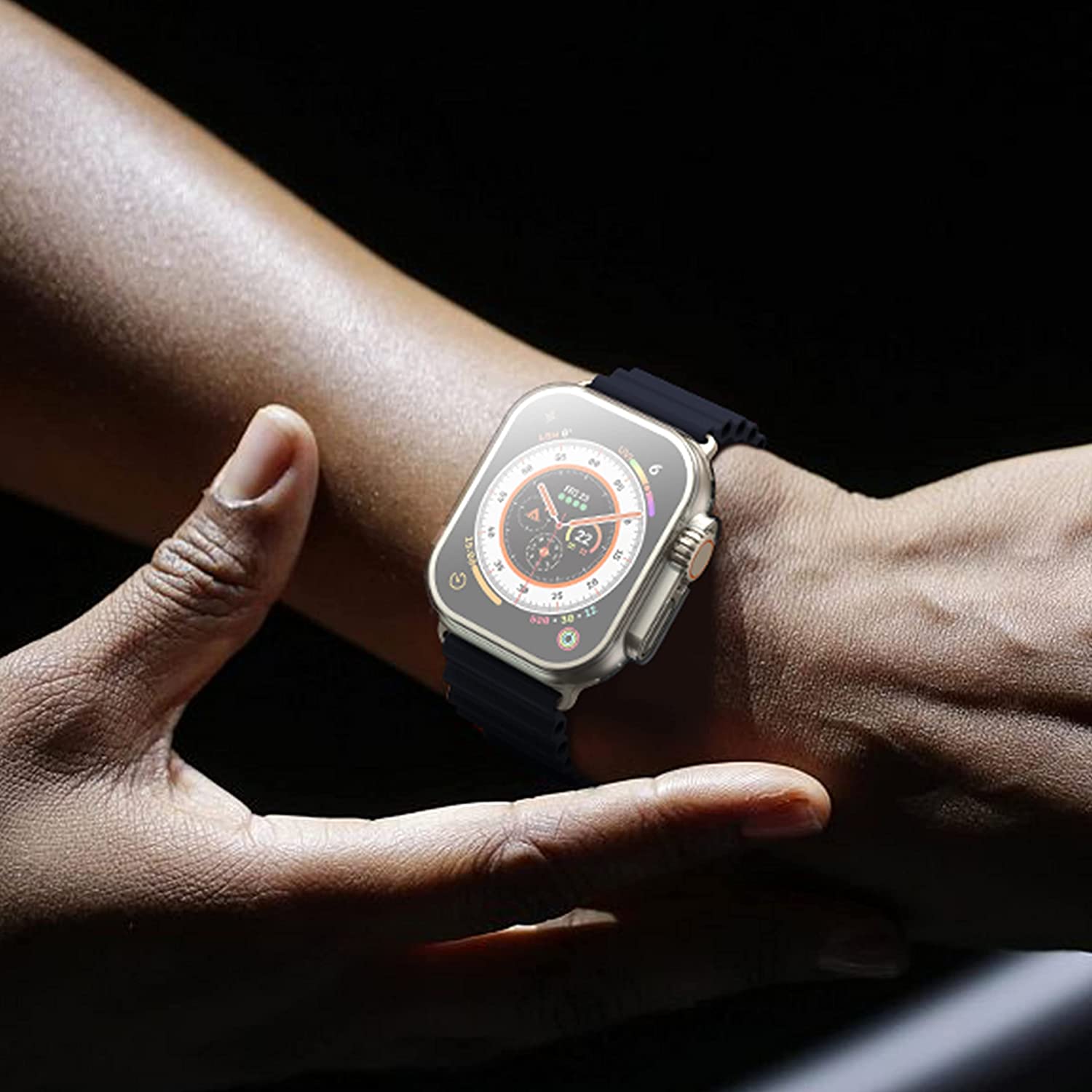 Carcasa Silicona Transparente Apple Watch Ultra 49 MM