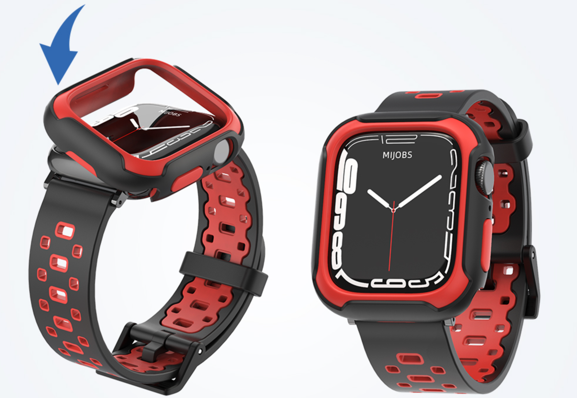 Protector Case Antigolpe Para Apple Watch 40/41 Mm & 44/45 mm