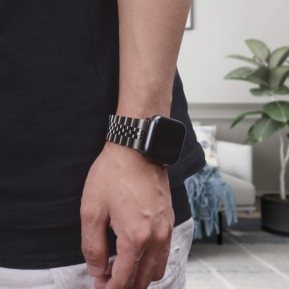 Correa De Acero Modelo Jubilee Para Apple Watch