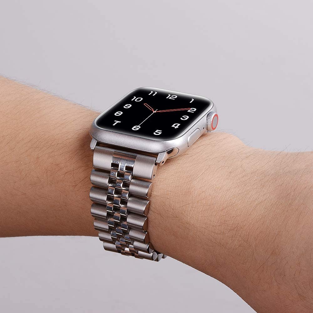 Correa De Acero Modelo Jubilee Para Apple Watch