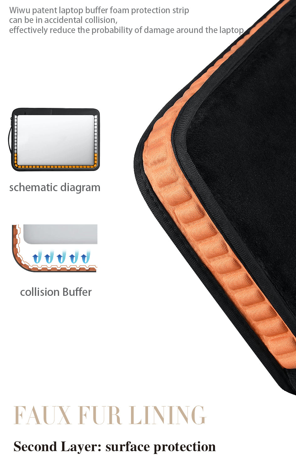 Funda Macbook Notebook Laptop - Wiwu Alpha - Medida 15.4 Pulgadas