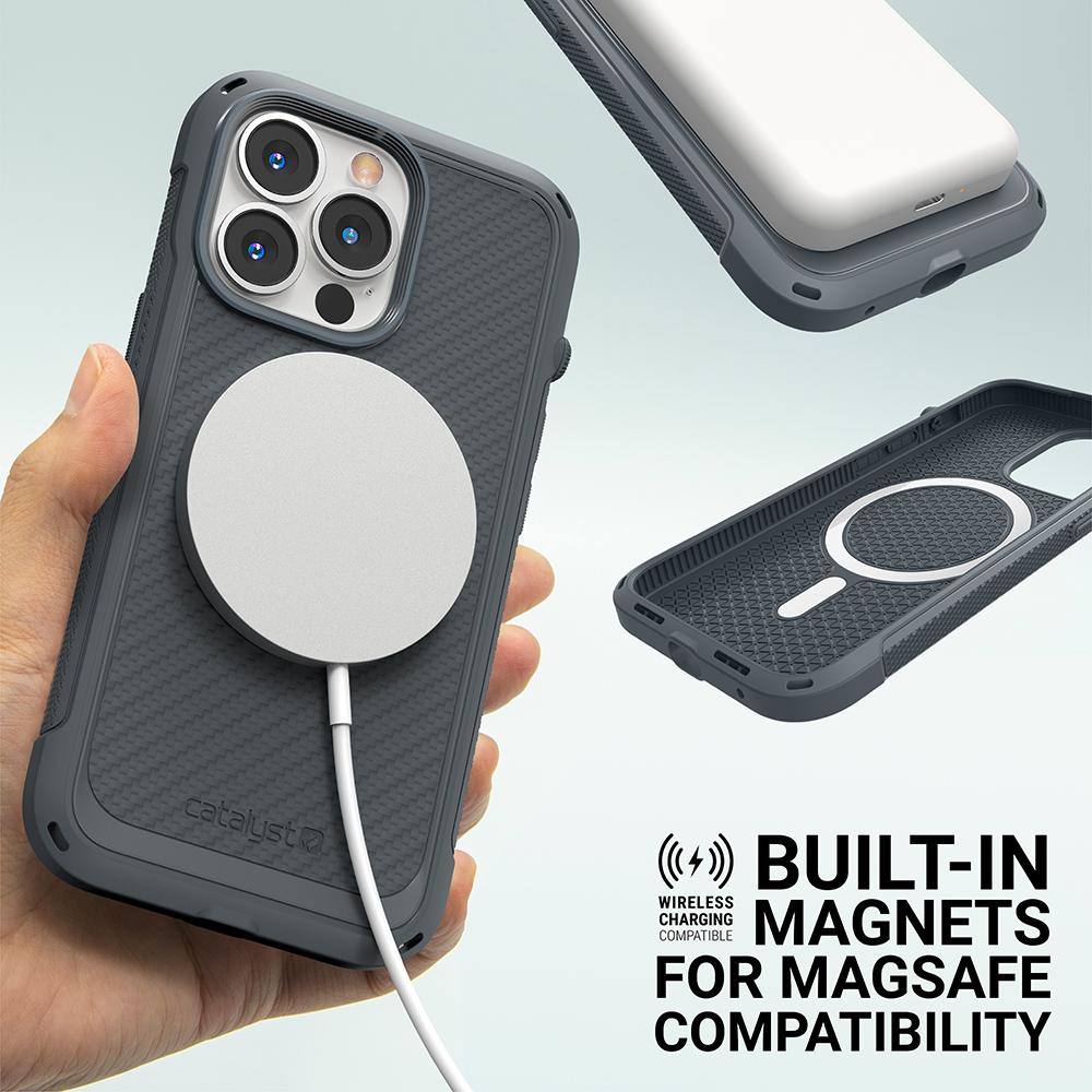 Carcasa Catalyst Vibe Magsafe iPhone 13 Pro - Gris