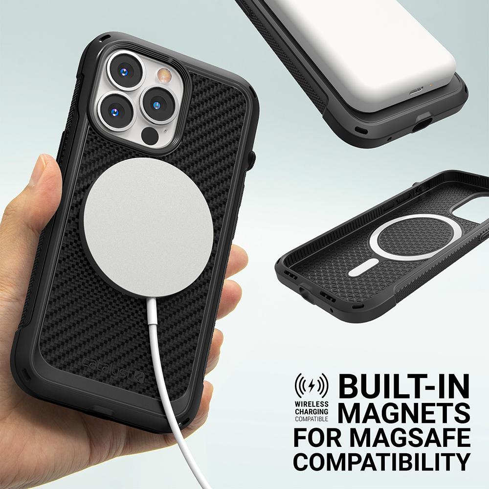 Carcasa Catalyst Vibe Magsafe iPhone 13 Pro Max - Negro