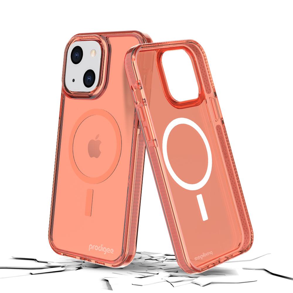 Carcasa iPhone 14 Prodigee Safetee Neo + Magsafe - Naranja