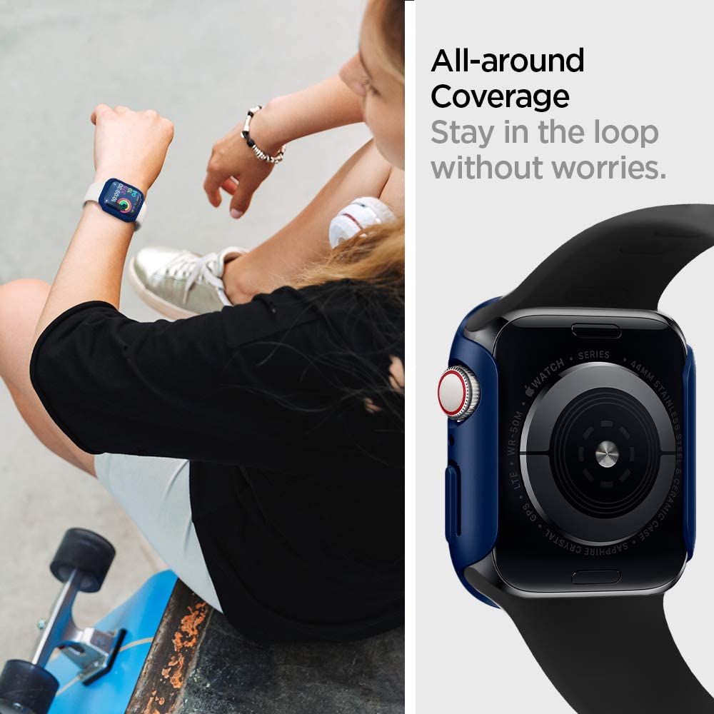 Case Protector Spigen Thin Fit para Apple Watch 44/45mm