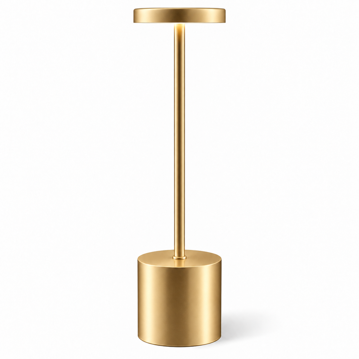 Lámpara de Mesa Recargable LED Inalámbrica - Luz Cálida Regulable 3 Tonos - Resistente al Agua IP54 - 33 cm