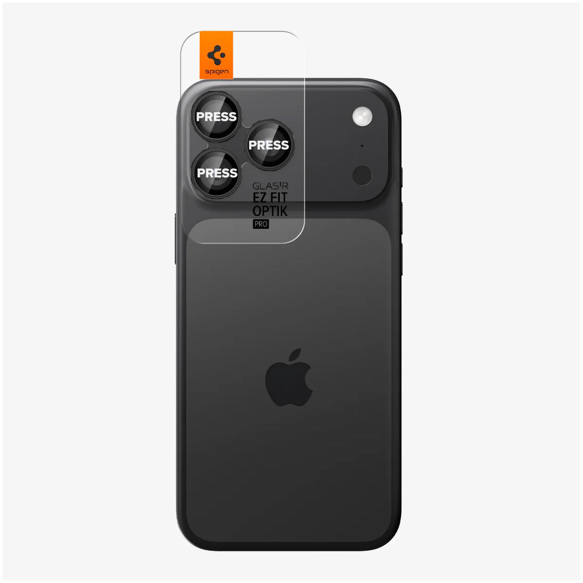 Protector de Lente de Cámara Spigen Optik Pro EZ Fit Para iPhone 17 Pro Max / 17 Pro – Vidrio 9H