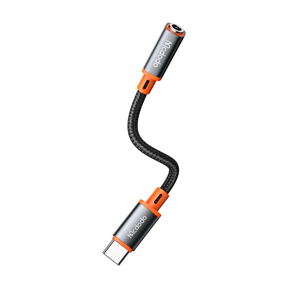 Cable Mcdodo Tipo - C a Audio 3.5mm Hembra - 11 CM – Adaptador de Audio Premium para Celulares y Laptops