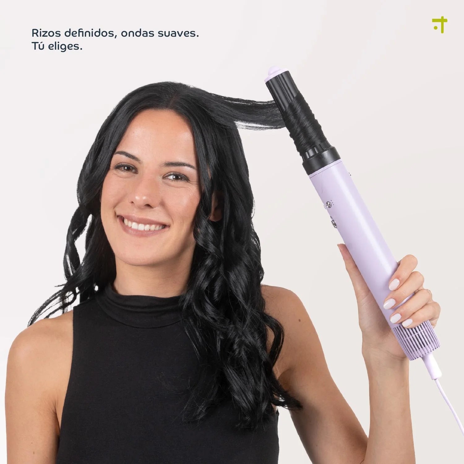 Secador de pelo Multistyler 5 en 1 / Lila / Tcare