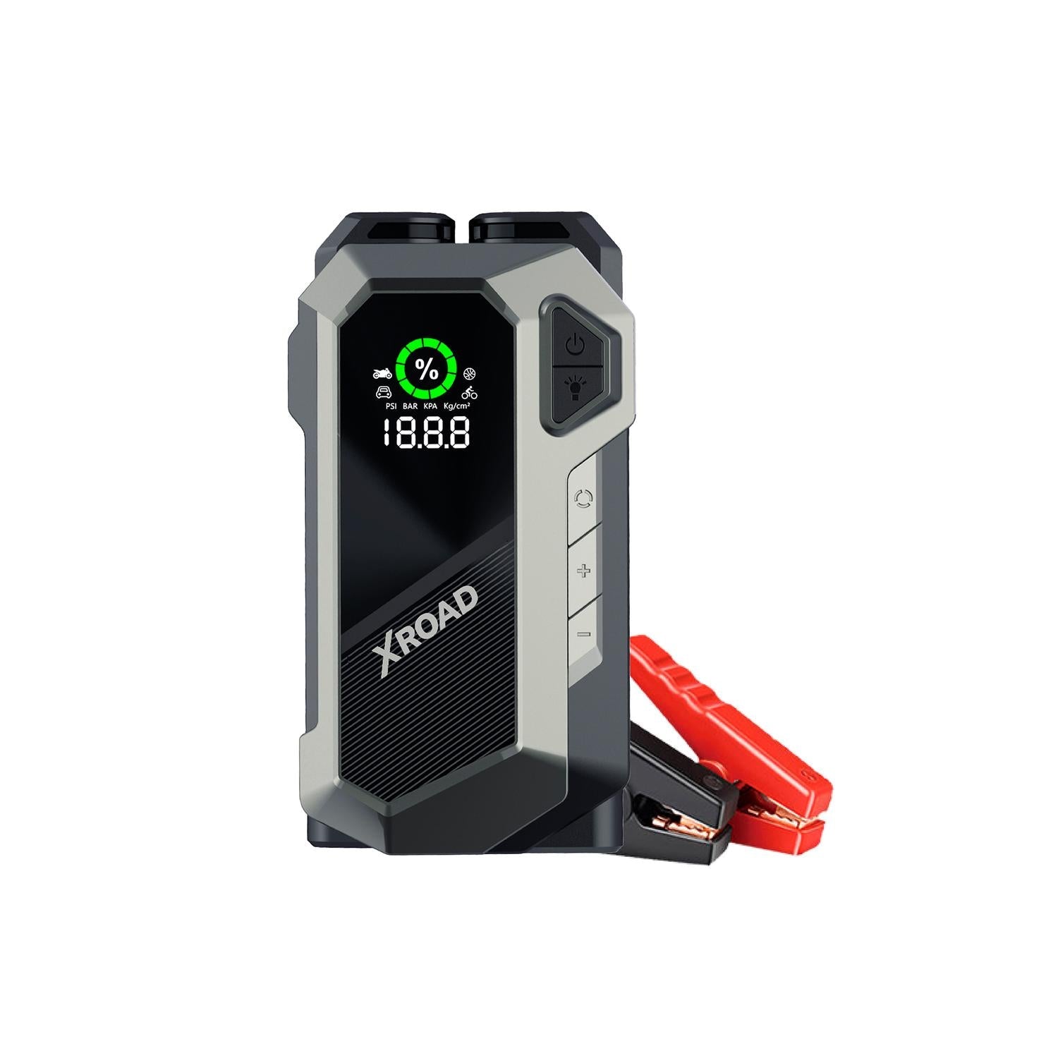 Partidor de bateria portatil XRoad con compresor de aire - vista principal