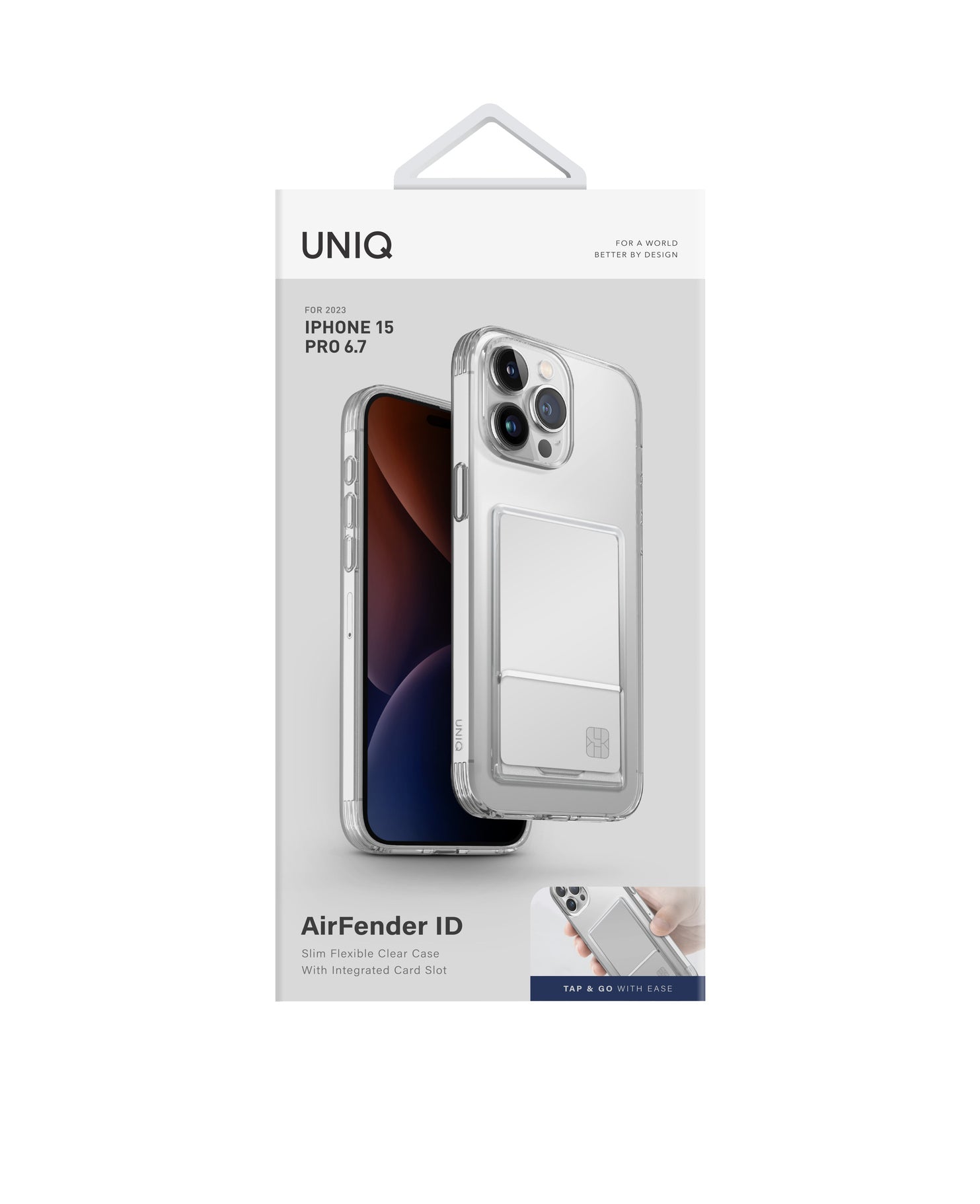 Carcasa Uniq Air Fender ID iPhone 15 Pro Max