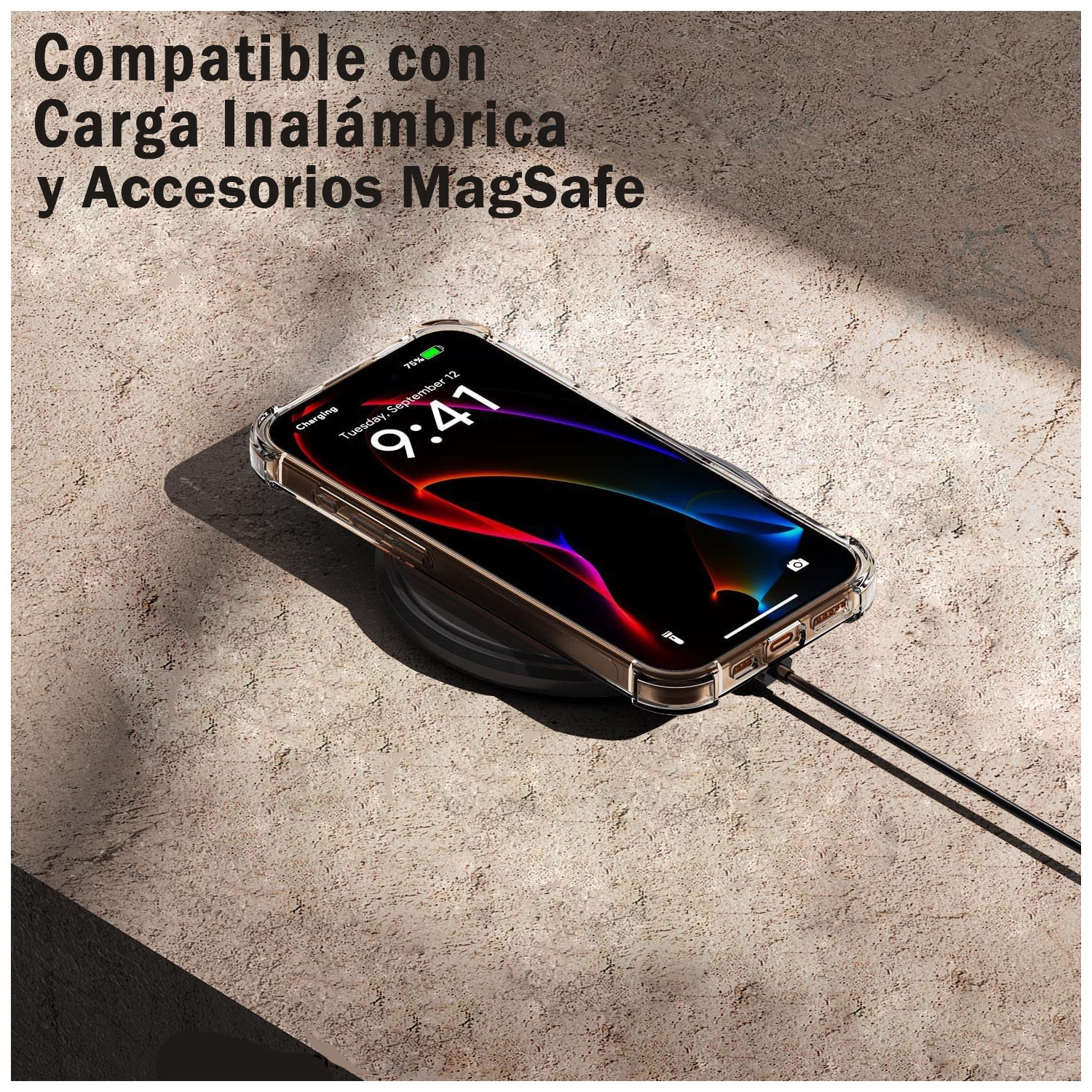 Carcasa Antigolpe Magsafe Esquinas Reforzadas iPhone 16 Pro Max