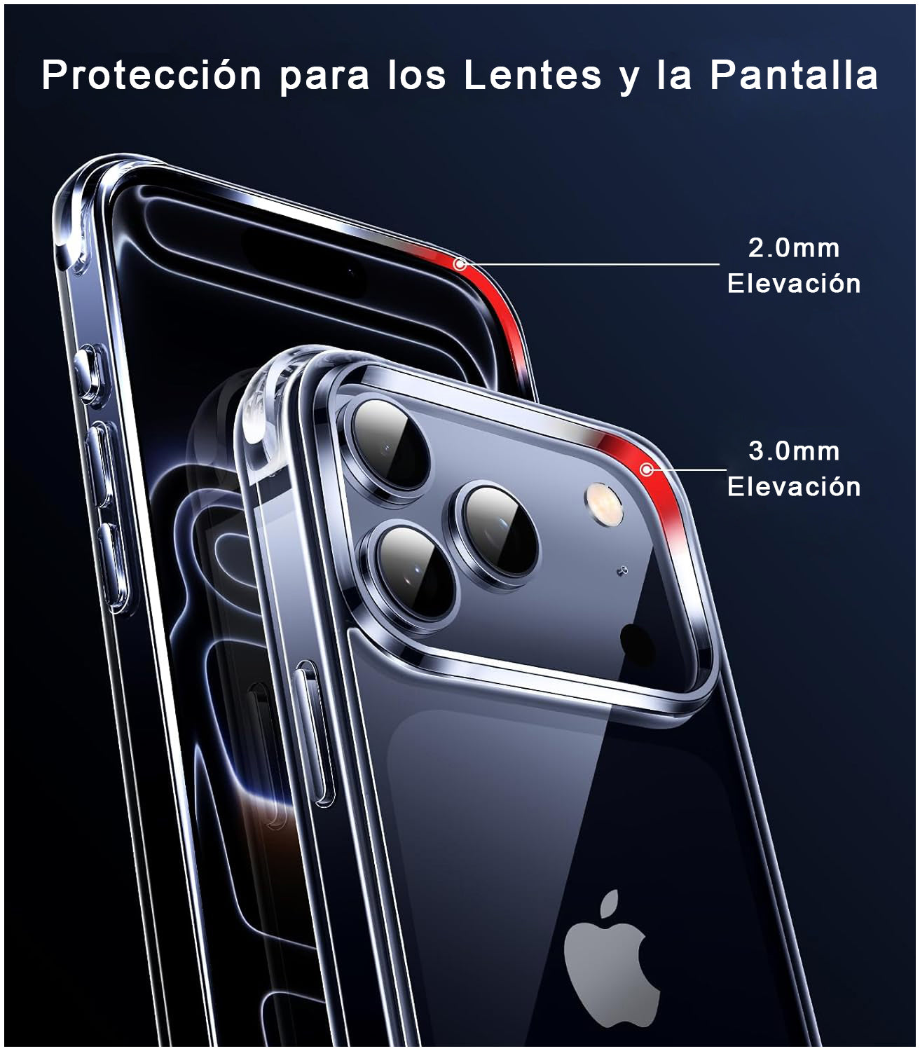 Carcasa Antigolpe Esquinas Reforzadas iPhone 17 Pro Max - PREVENTA - ENTREGA 15 OCTUBRE