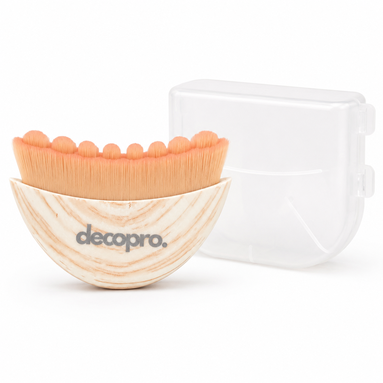 Cepillo de Masaje Facial Decopro con Cerdas Hipoalergénicas – Drenaje Linfático y Cuidado de la Piel