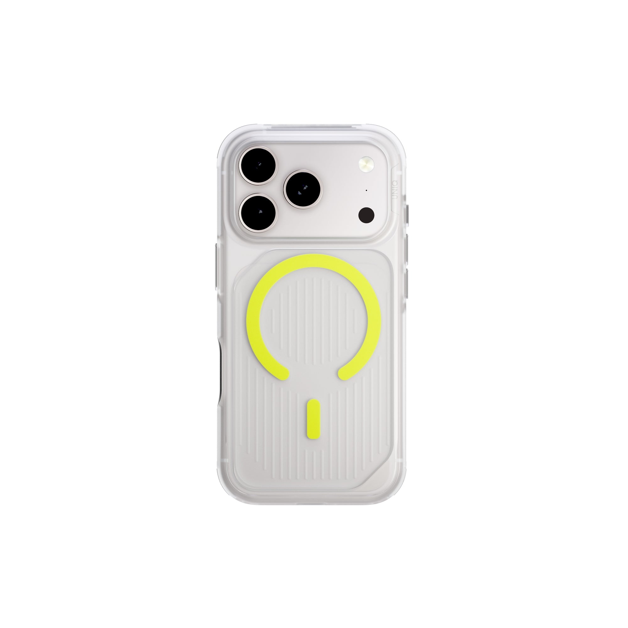 Carcasa Uniq Combat Active Luminous Magsafe iPhone 17 Pro - Gris - PREVENTA - ENTREGA 10 OCTUBRE