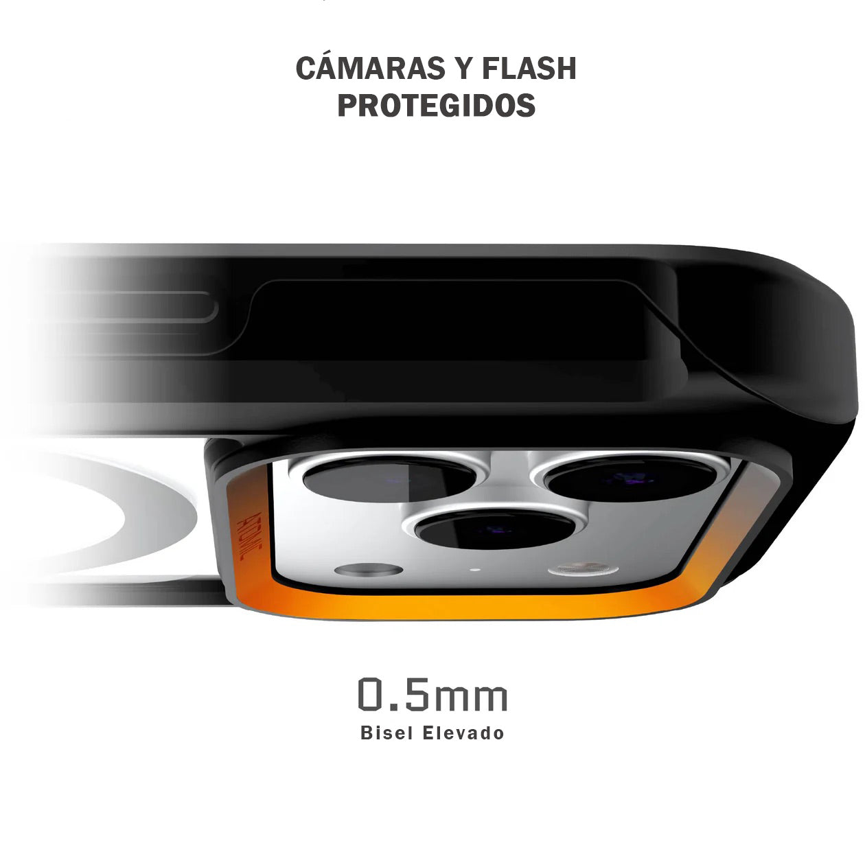 Carcasa Ghostek Atomic Slim MagSafe iPhone 17 Pro Max – Protección Militar de Aluminio Antigolpes | Negra