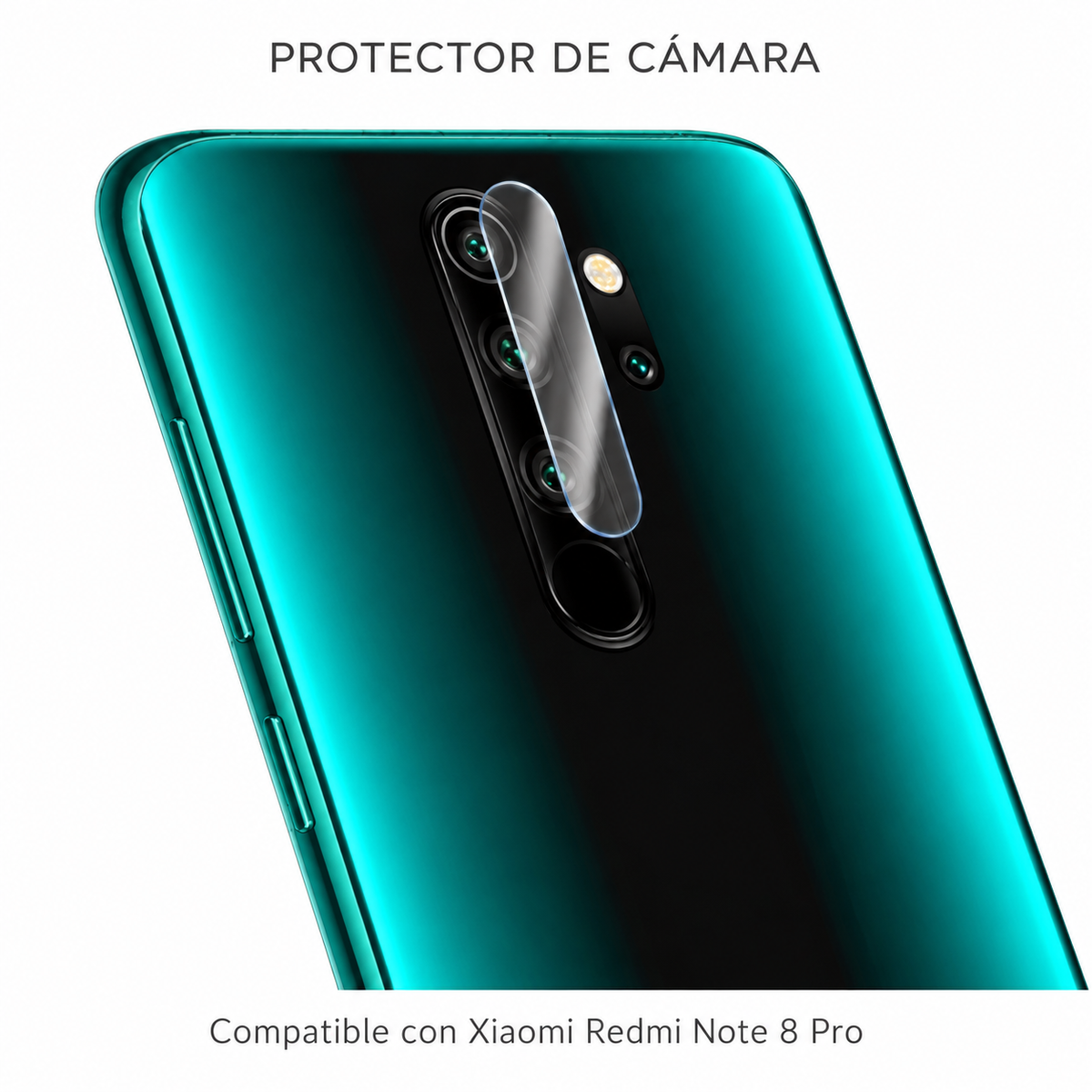 Protector De Cámara Xiaomi Redmi Note 8 Pro
