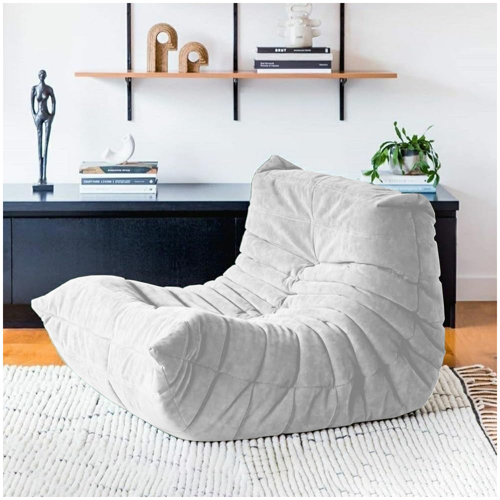 Sillón Puff con Respaldo y Relleno Memory Foam