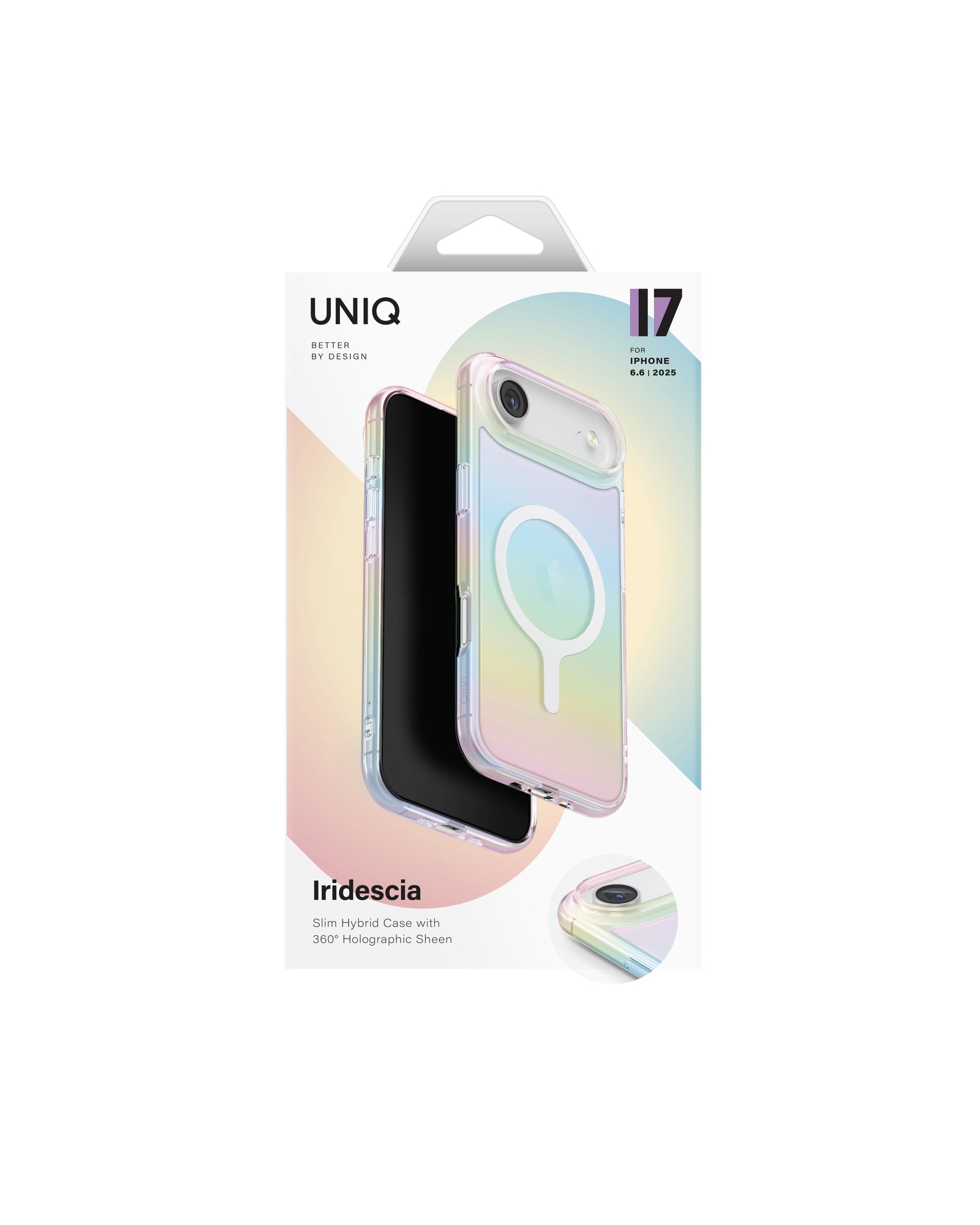 Carcasa Uniq Iridescia Holográfica Magsafe iPhone Air - PREVENTA - ENTREGA 10 OCTUBRE
