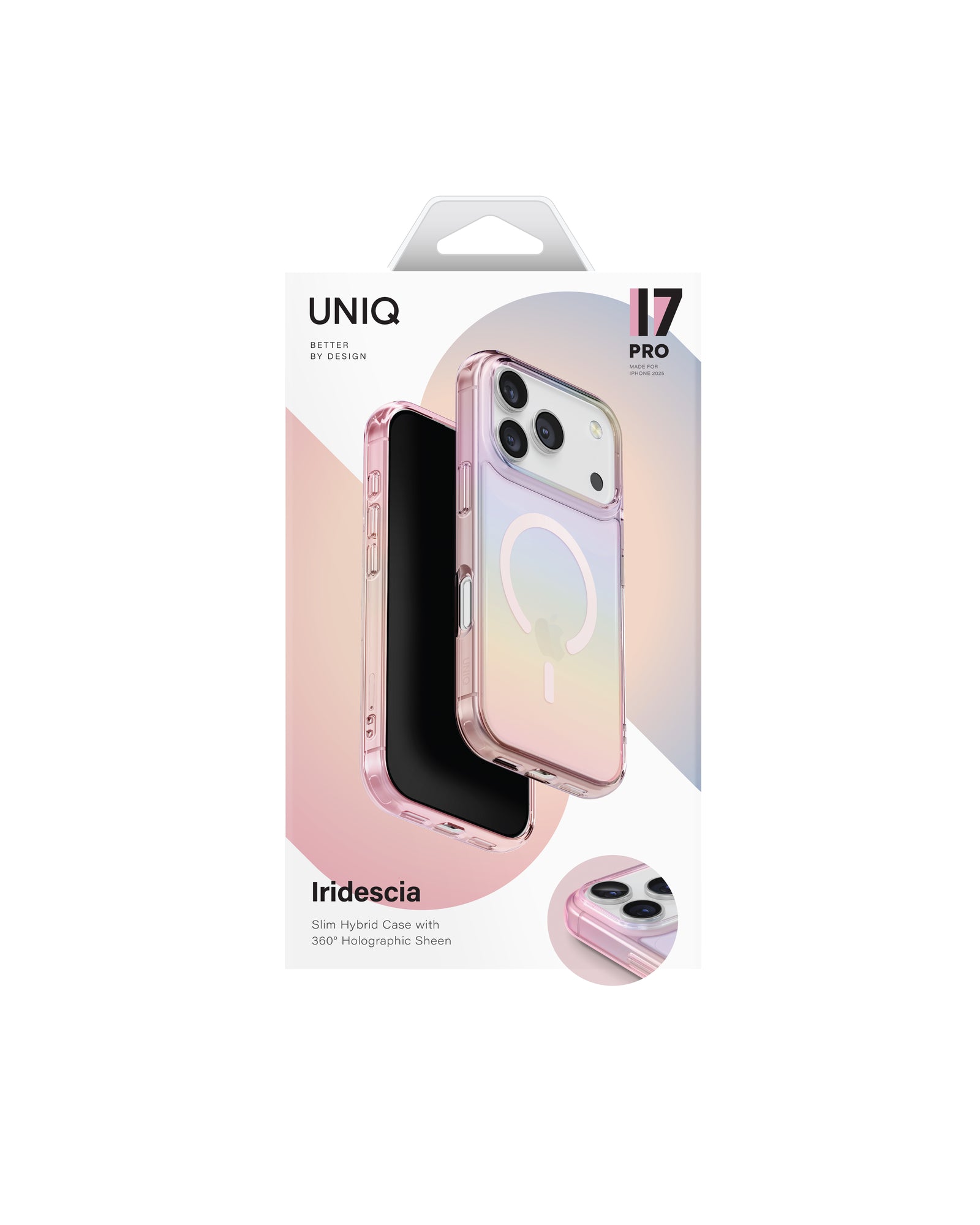 Carcasa Uniq Iridescia Holográfica Magsafe iPhone 17 Pro - PREVENTA - ENTREGA 10 OCTUBRE