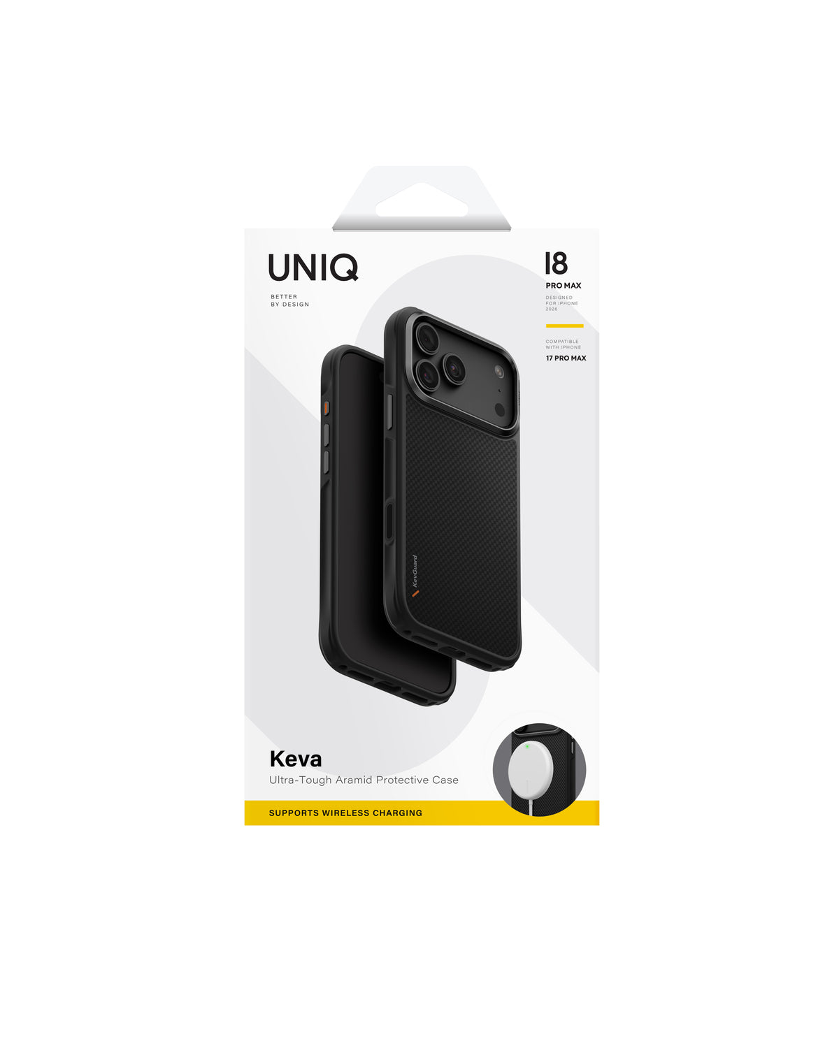 Carcasa Uniq Keva Magsafe iPhone 18 Pro Max