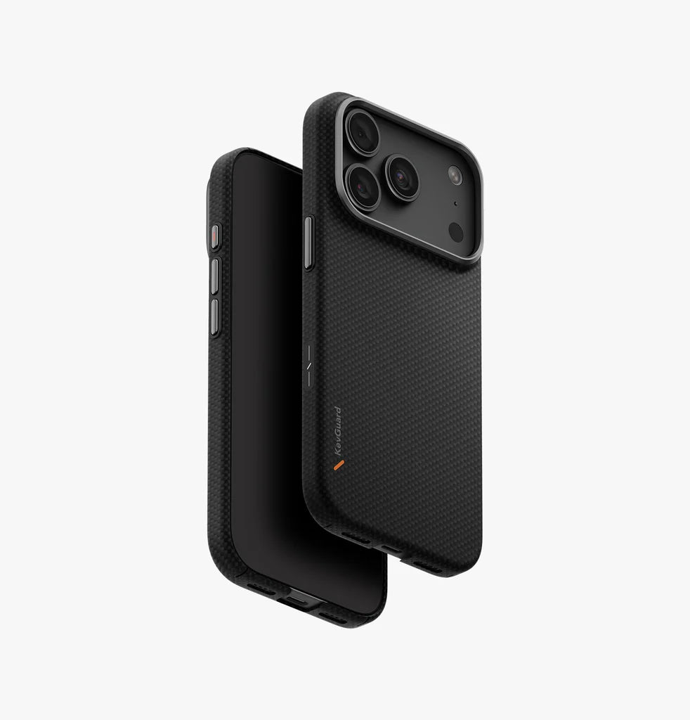 Carcasa Uniq Keva Edge Hybrid Magsafe iPhone 18 Pro - Fibra de Aramida - OPEN BOX - NUEVA PERO SIN EMPAQUE