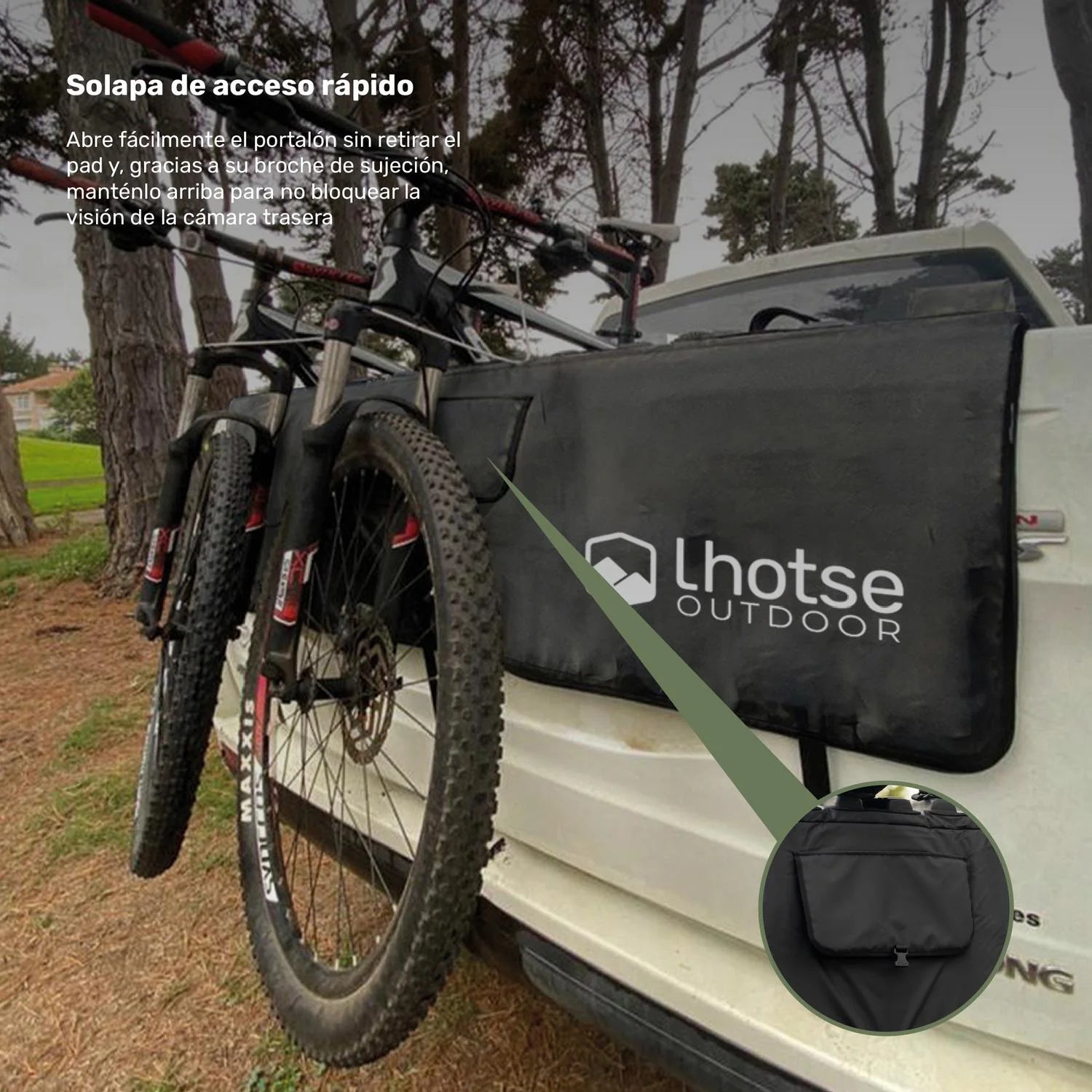Pick-up Pad Lhotse Porta 5 Bicicletas