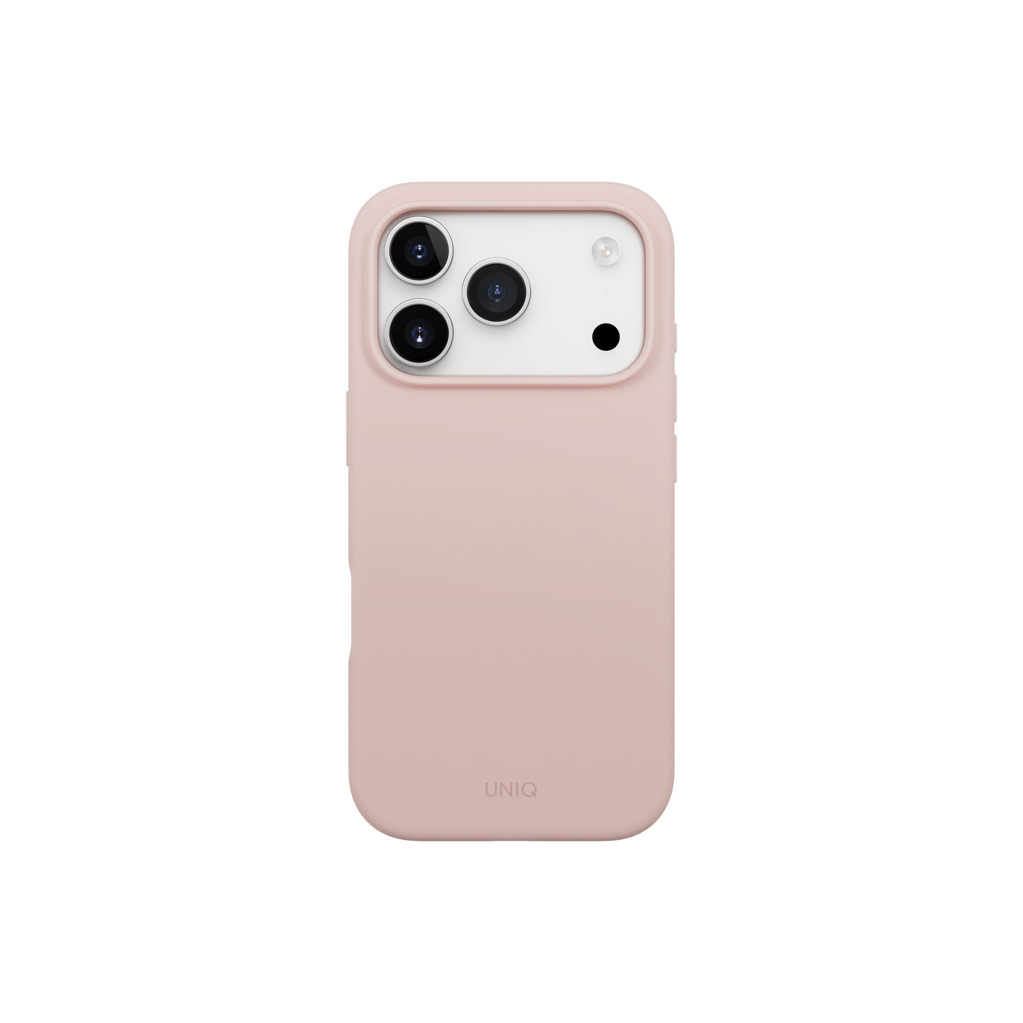 Carcasa Uniq Lino Silicona Magsafe iPhone 17 Pro - Rosa - PREVENTA - ENTREGA 10 OCTUBRE