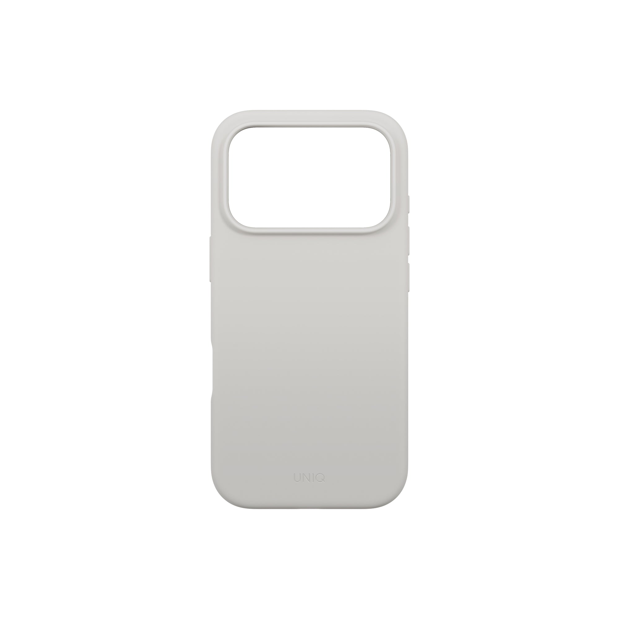 Carcasa Uniq Lino Silicona Magsafe iPhone 17 Pro - Gris - OPEN BOX - NUEVA PERO SIN EMPAQUE