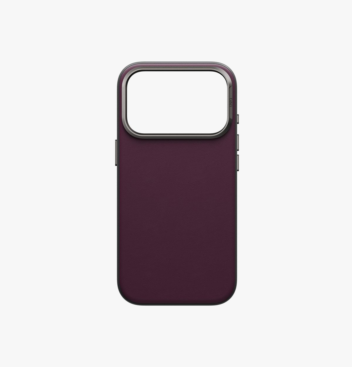 Carcasa Uniq Lyden DS Cuero Magsafe iPhone 18 Pro Max - Vino