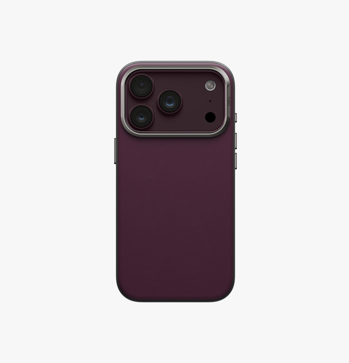 Carcasa Uniq Lyden DS Cuero Magsafe iPhone 18 Pro Max - Vino