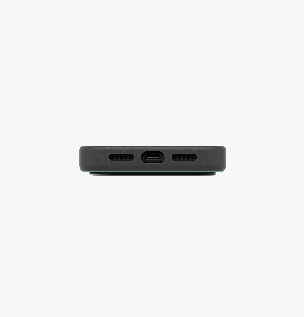 Carcasa Uniq Lyden DS Cuero Magsafe iPhone 17 Pro - Salvia - OPEN BOX - NUEVA PERO SIN EMPAQUE