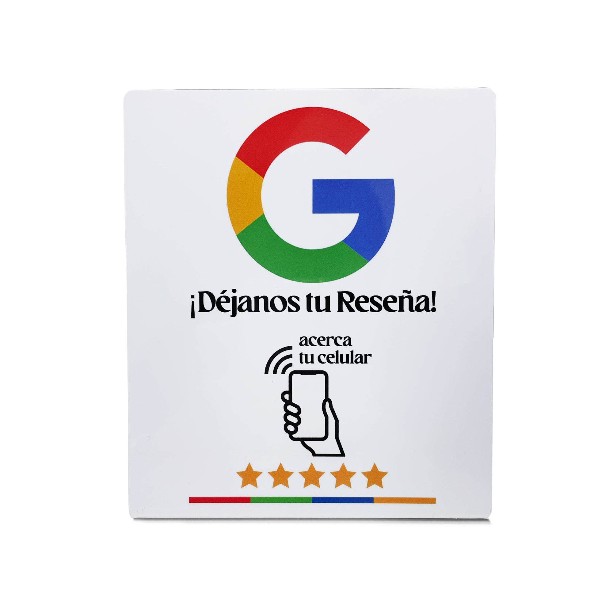Tarjeta Stand NFC Inteligente para Reseñas en Google – Aumenta tu reputación con un toque