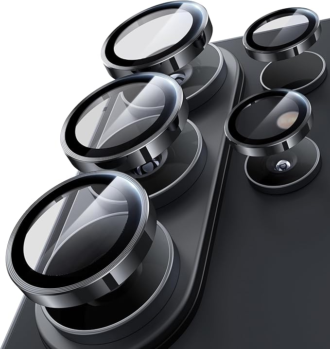 Protector de Lente Cámara Samsung S26 Ultra – Vidrio 9H + Marco Metálico