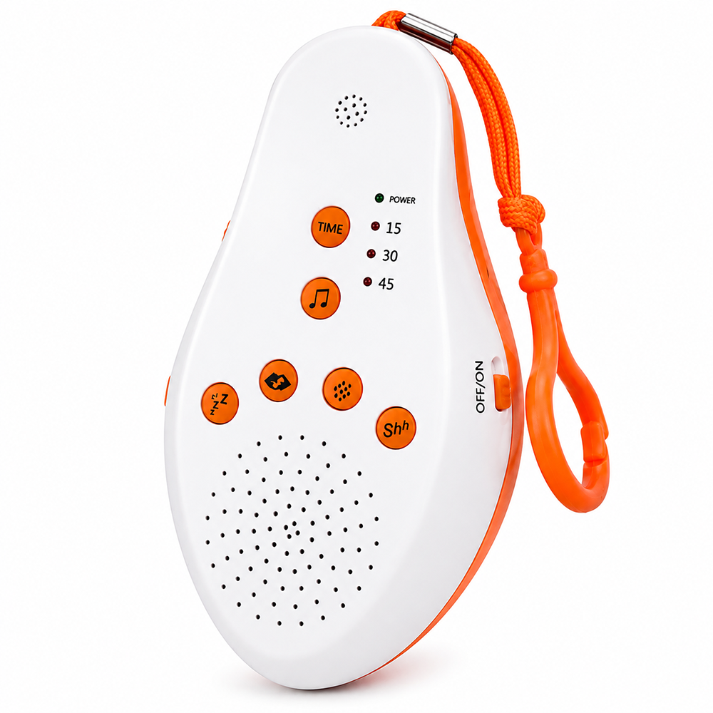 Máquina de Ruido Blanco para Bebé | Portátil con Sensor de Llanto