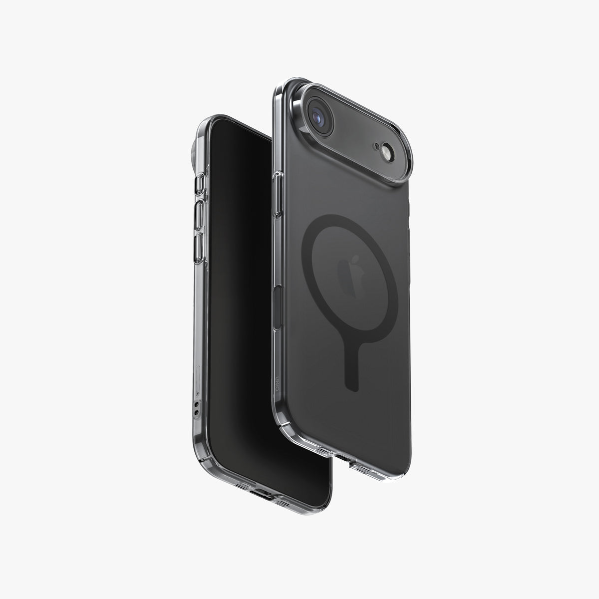 Carcasa Uniq Airsuit Ultradelgada 1.3 mm Magsafe iPhone Air - Negra Traslucida
