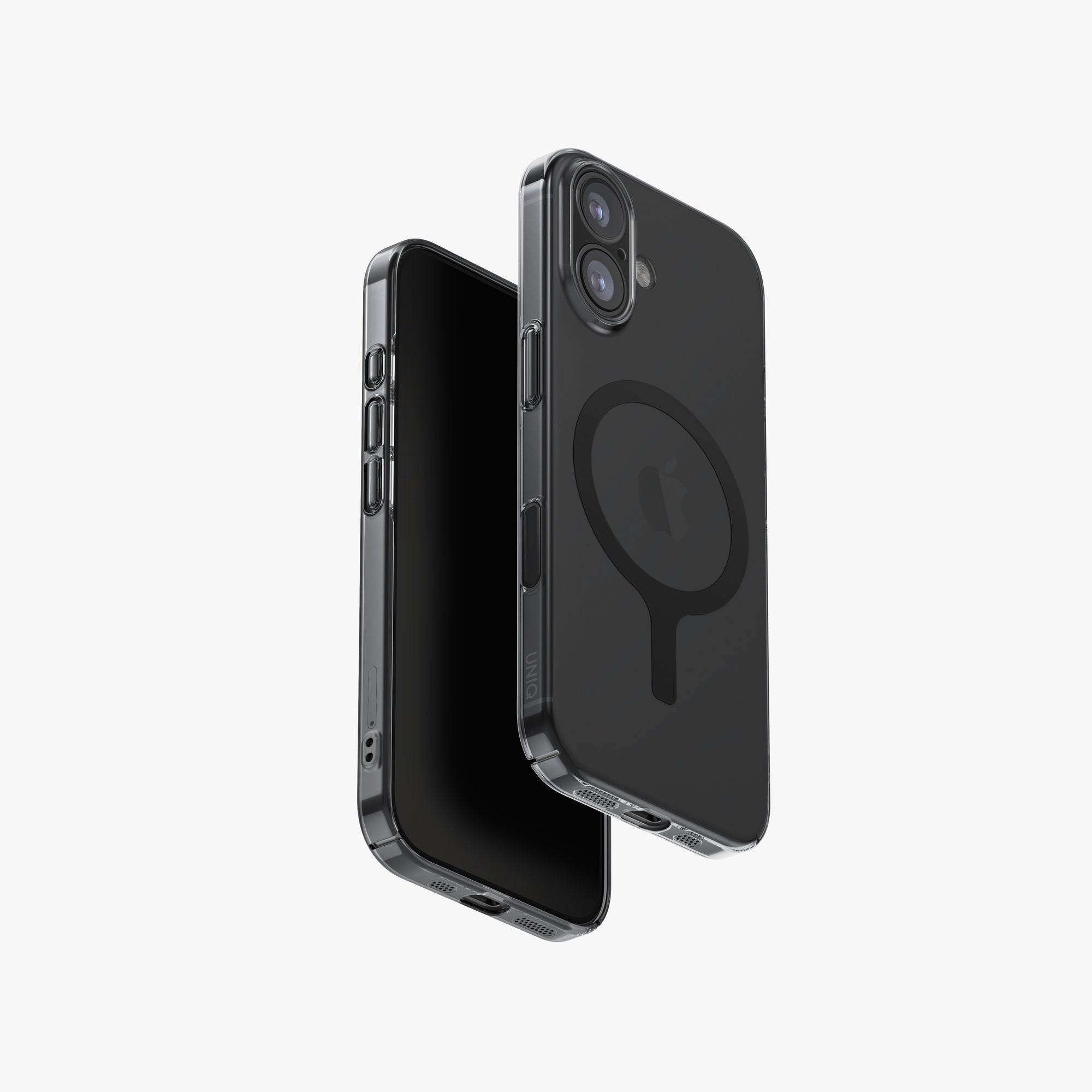 Carcasa Uniq Airsuit Ultradelgada 1.3 mm Magsafe iPhone 17 - Negra - OPEN BOX - NUEVA PERO SIN EMPAQUE