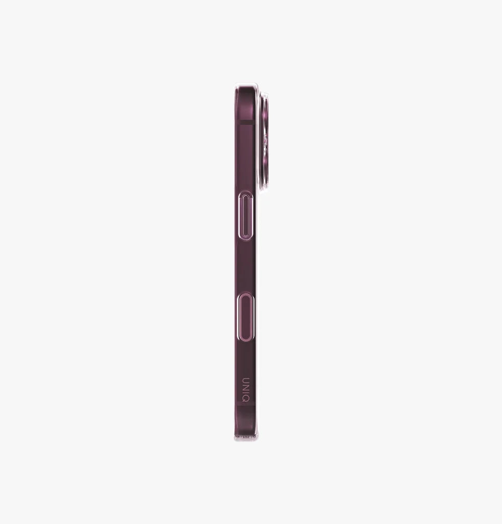 Carcasa Uniq Airsuit Ultradelgada 1.3 mm Magsafe iPhone 18 Pro - Vino - OPEN BOX - NUEVA PERO SIN EMPAQUE