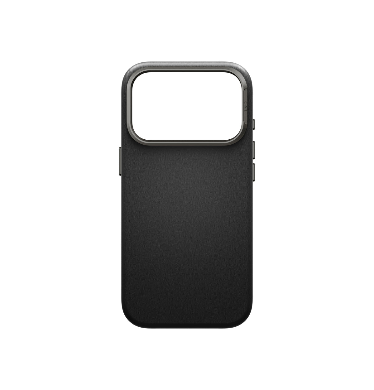 Carcasa Uniq Lyden Cuero Magsafe iPhone 18 Pro Max - Negra