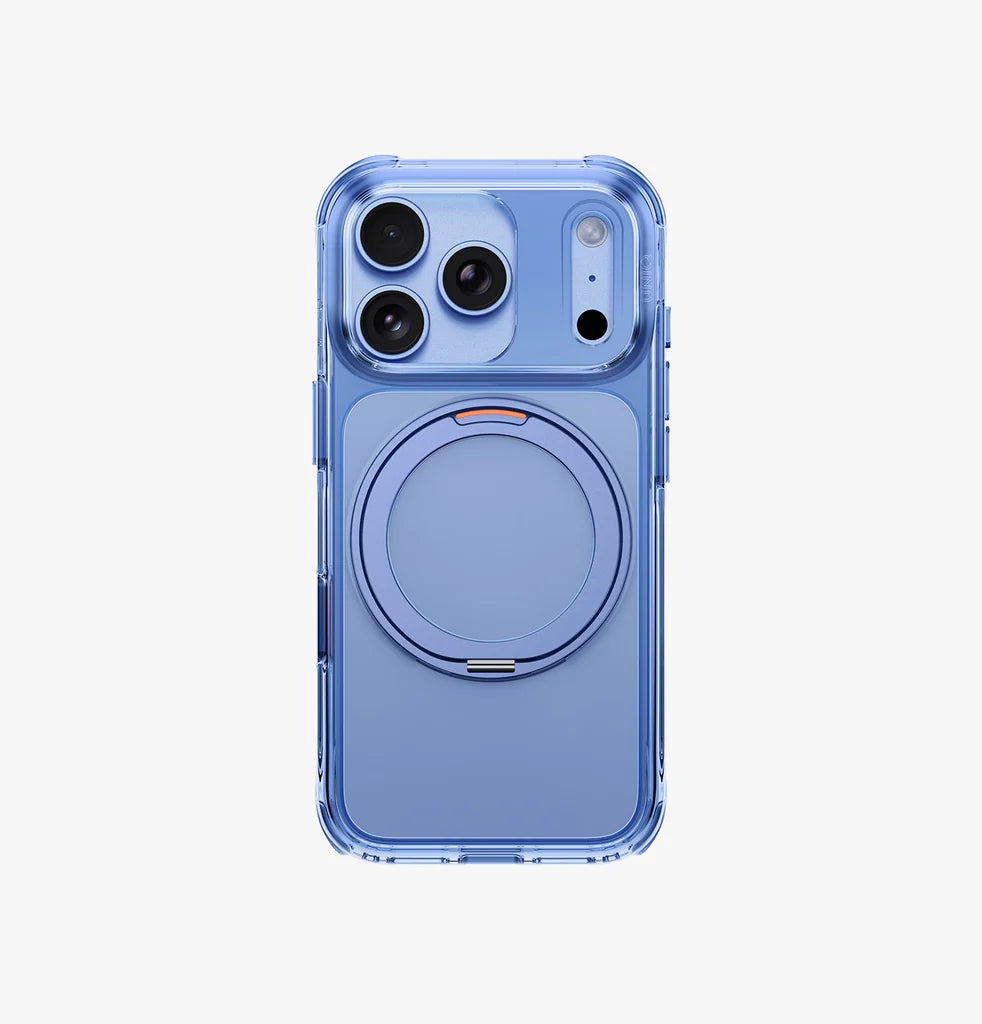 Carcasa Uniq Swivix Magsafe Soporte Giratório iPhone 18 Pro - Azul - OPEN BOX - NUEVA PERO SIN EMPAQUE